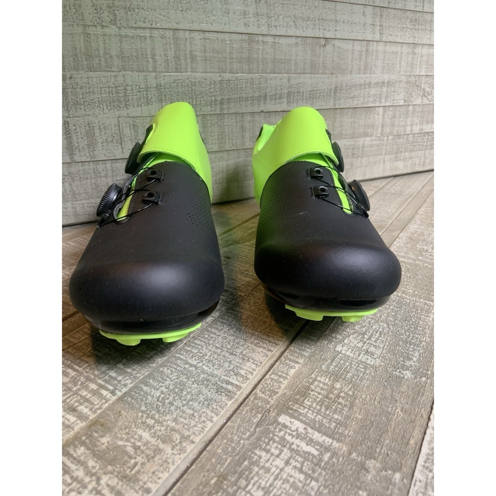 Men's Sport Cycling Road Shoes Self Lock Biking Racing Indoor Spin Size Us 13 - Picture 4 of 8